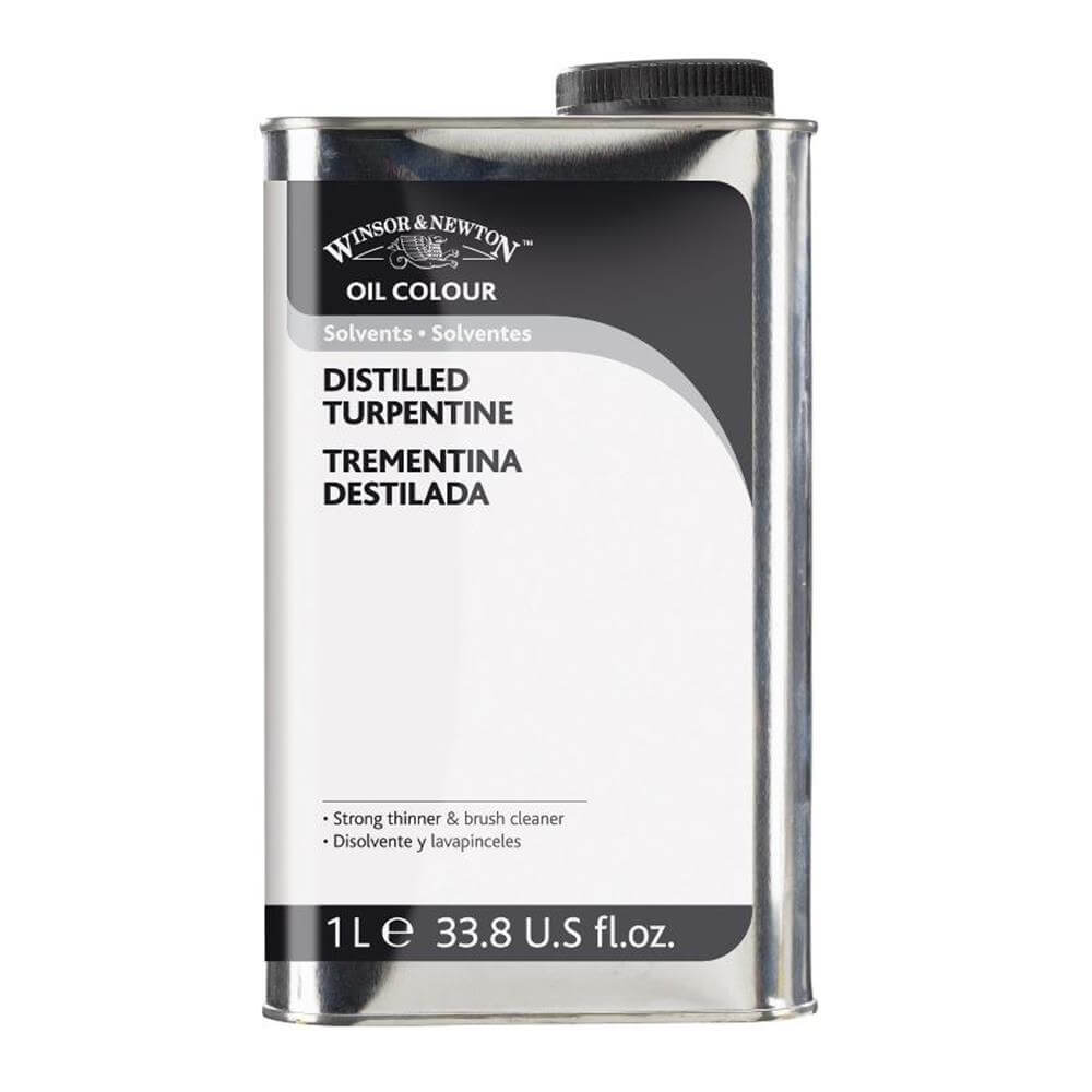 Winsor and Newton Distilled Turpentine 1 litre